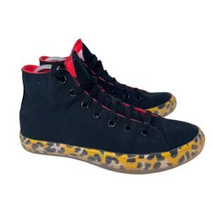 Converse Chuck Taylor All Star CT Bright Hi Top Sneaker Cheetah Womens 8 540275C